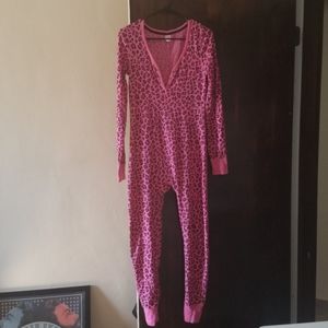 One Piece Leopard Print Sleepwear